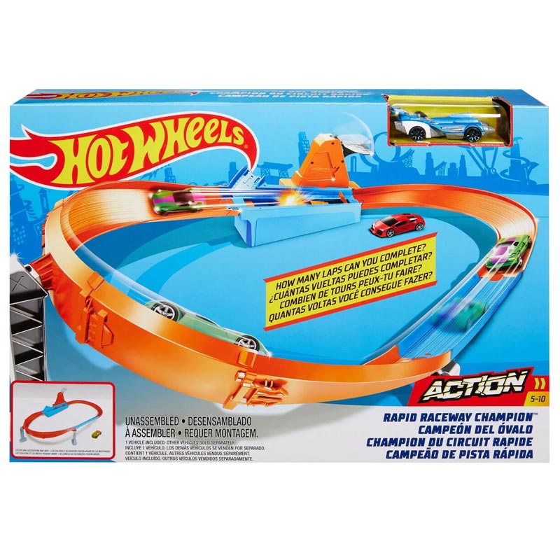 Hot Wheels Lekset Rapid Raceway Champion