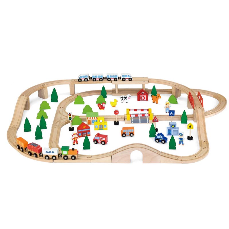 VIGA tågset 90 delar