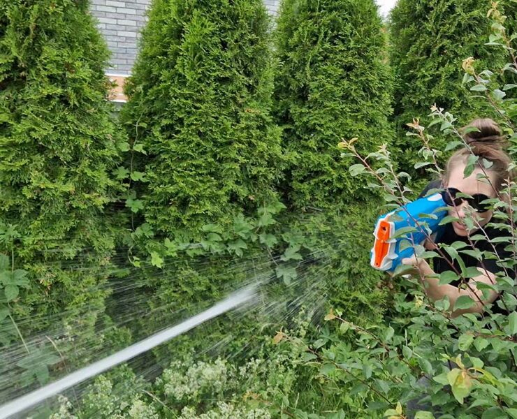 Spyra 3, Spyra LX recension vattenpistoler